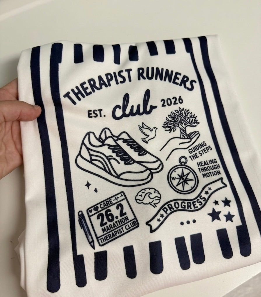 Therapist Running Club Performance Tshirt