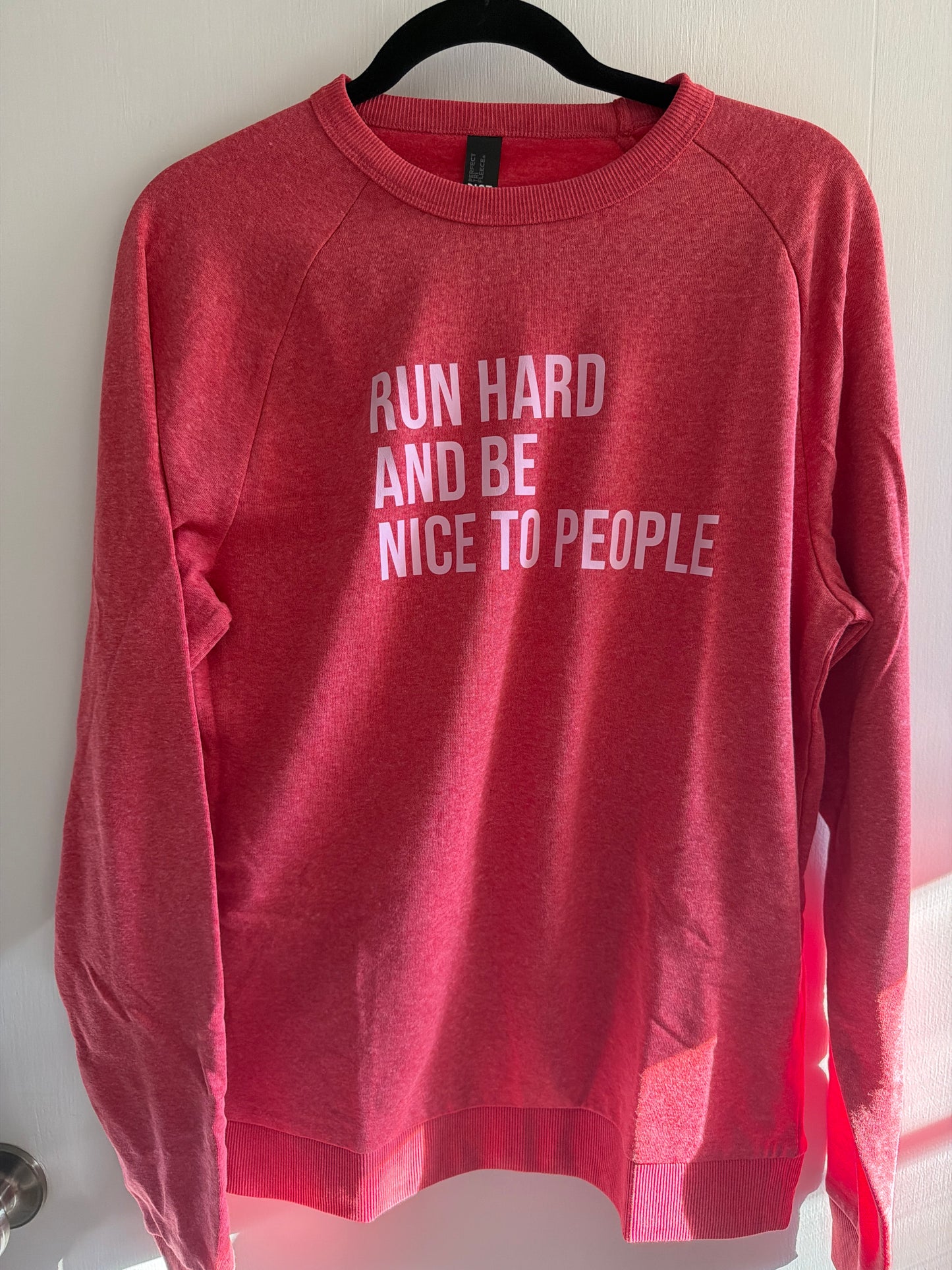 Run Hard Sweatshirt Size S