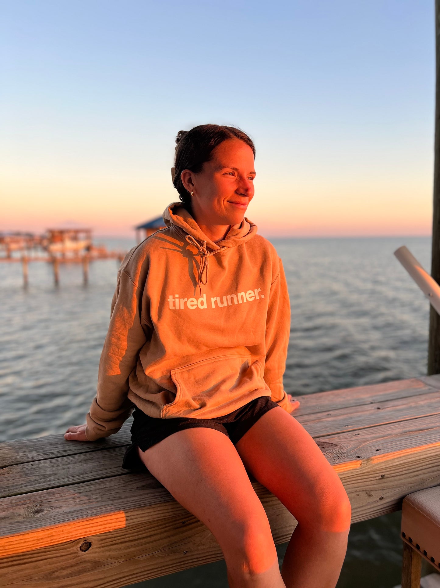 Tired Runner Fall Hoodie