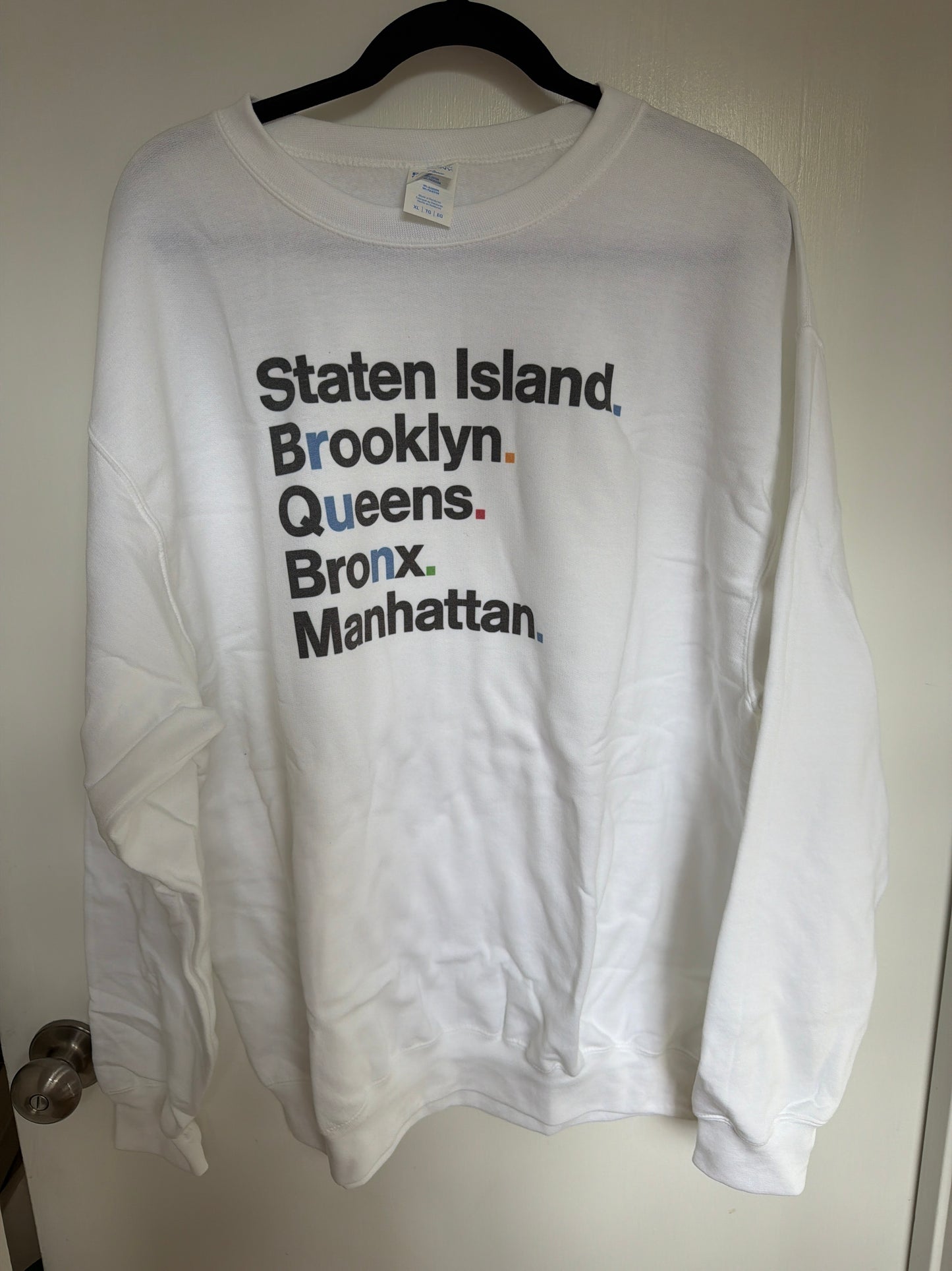 XL NYC Marathon Sweatshirt