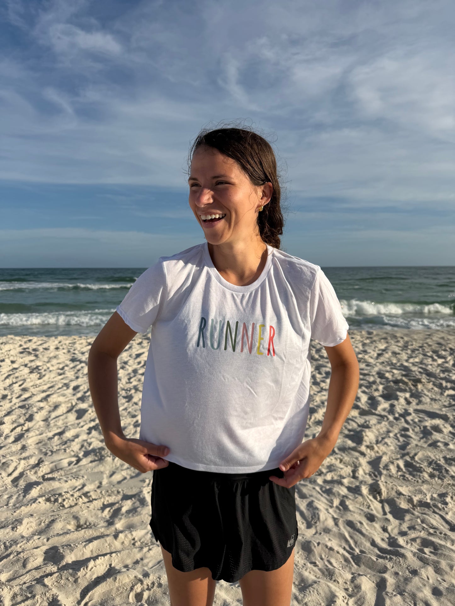 Runner Cropped Tshirt