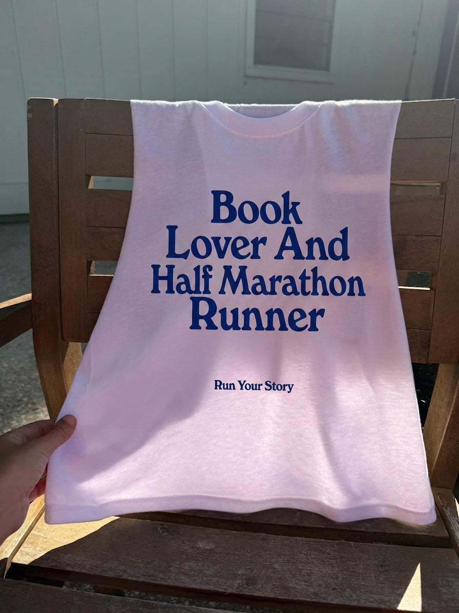 Book Lover Crop Tank