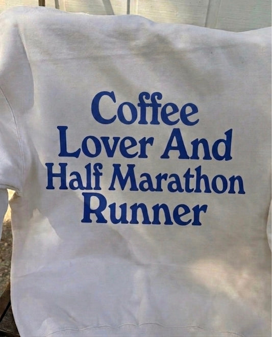 Customizable Lover and Runner Sweatshirt