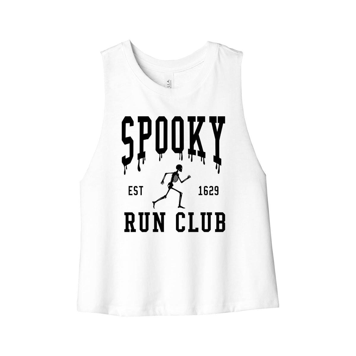 Spooky Run Club Crop Tank