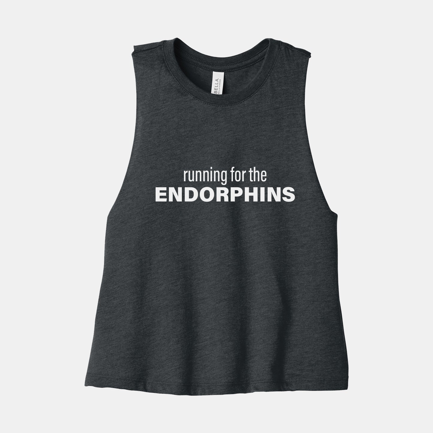 Running Endorphins Crop Tank