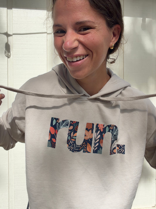 Autumn Run Crop Sweatshirt
