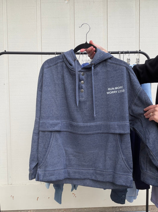 Run More Worry Less Hoodie