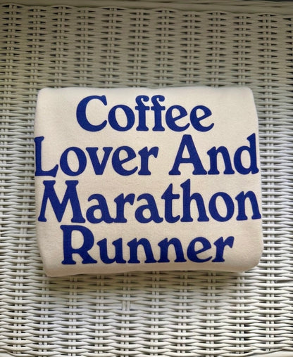 Customizable Lover and Runner Sweatshirt