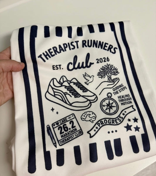 Therapist Running Club Performance Tshirt