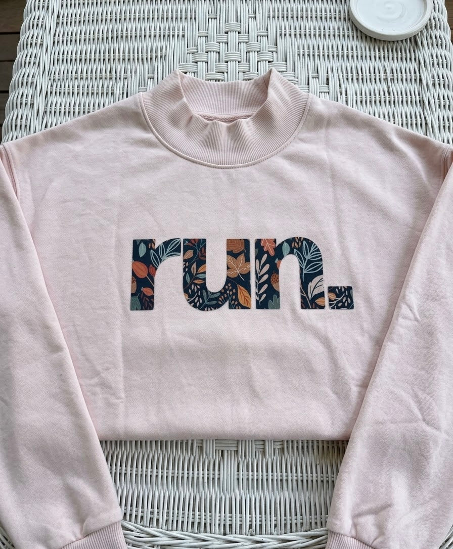 Autumn Run Mock Neck