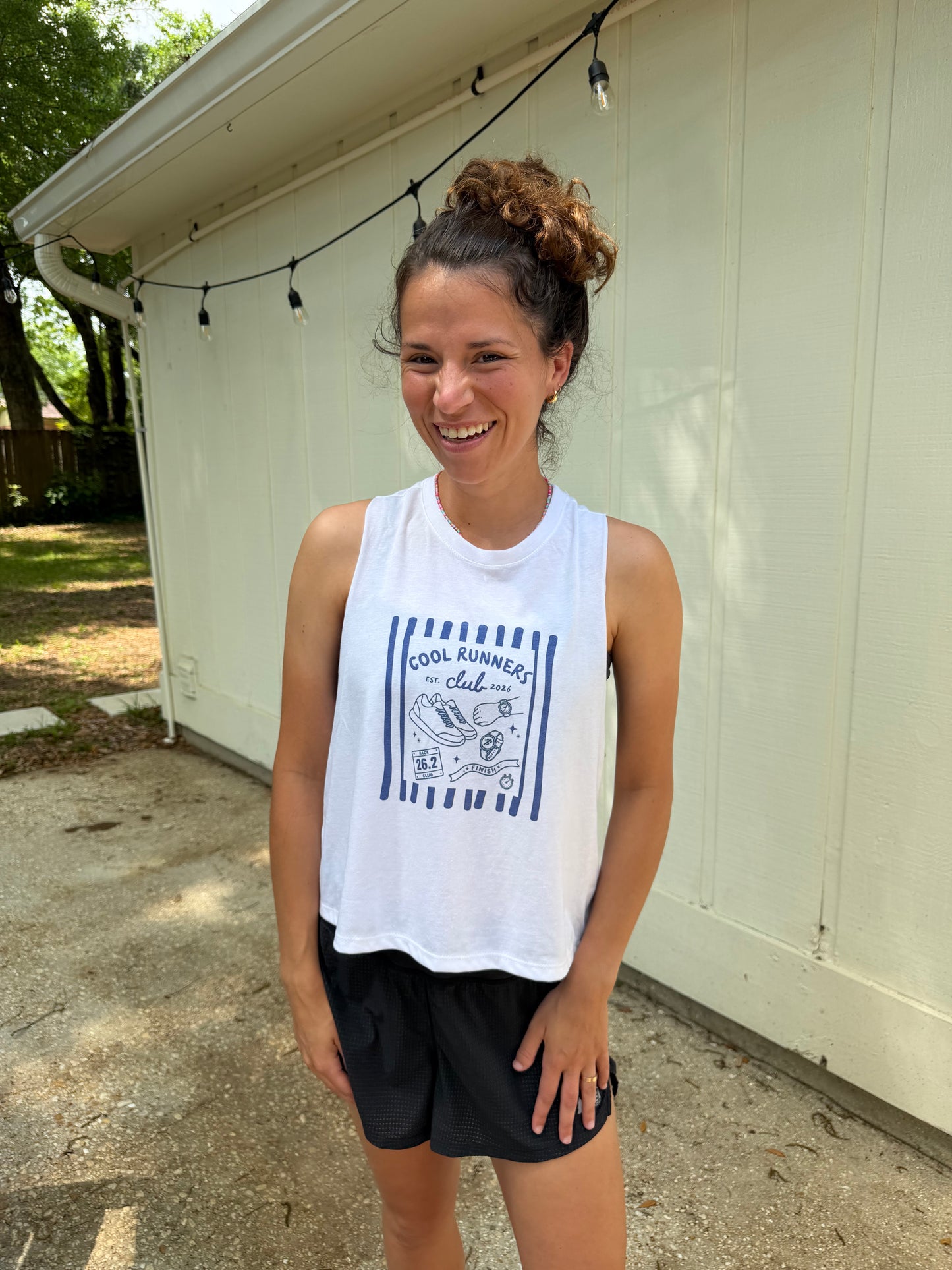 The Cool Runners Club Crop Tank