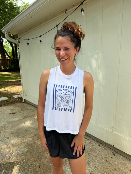 The Cool Runners Club Crop Tank