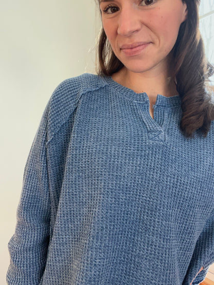Waffle Knit Set (Final Sale)