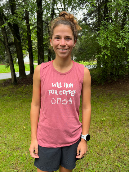 Will Run For Coffee Tank