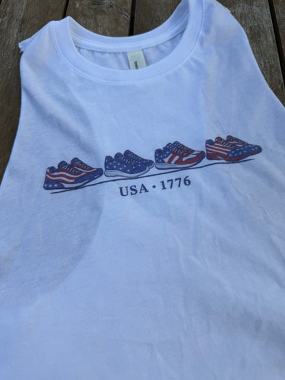 The Running Shoes Crop Tank