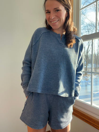 Waffle Knit Set (Final Sale)