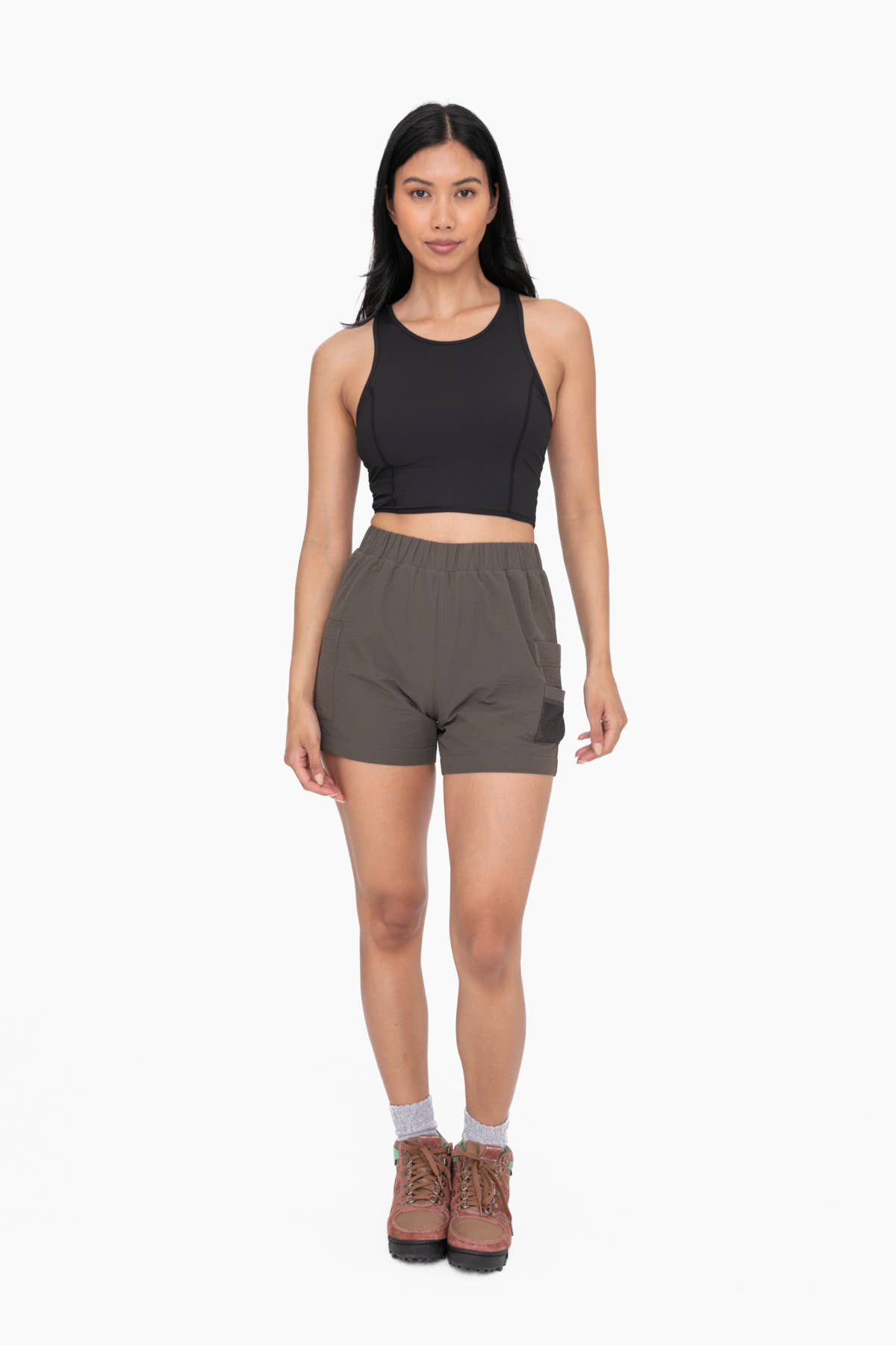 Racerback Cropped Top