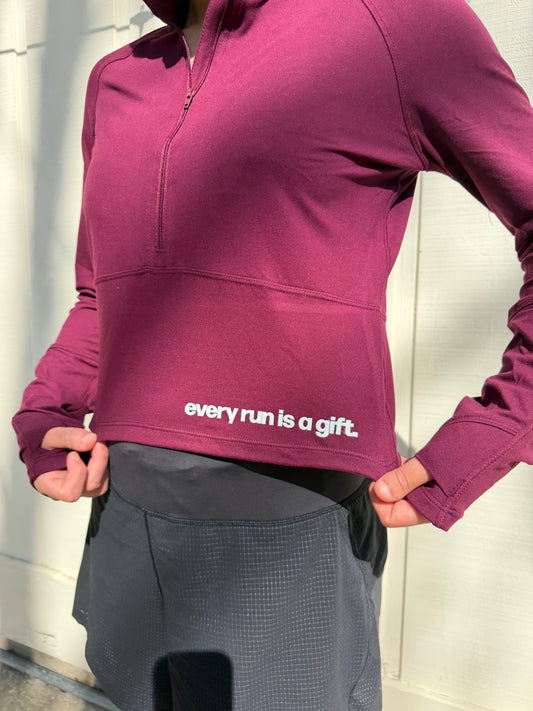 Every Run Is A Gift Quarter Zip