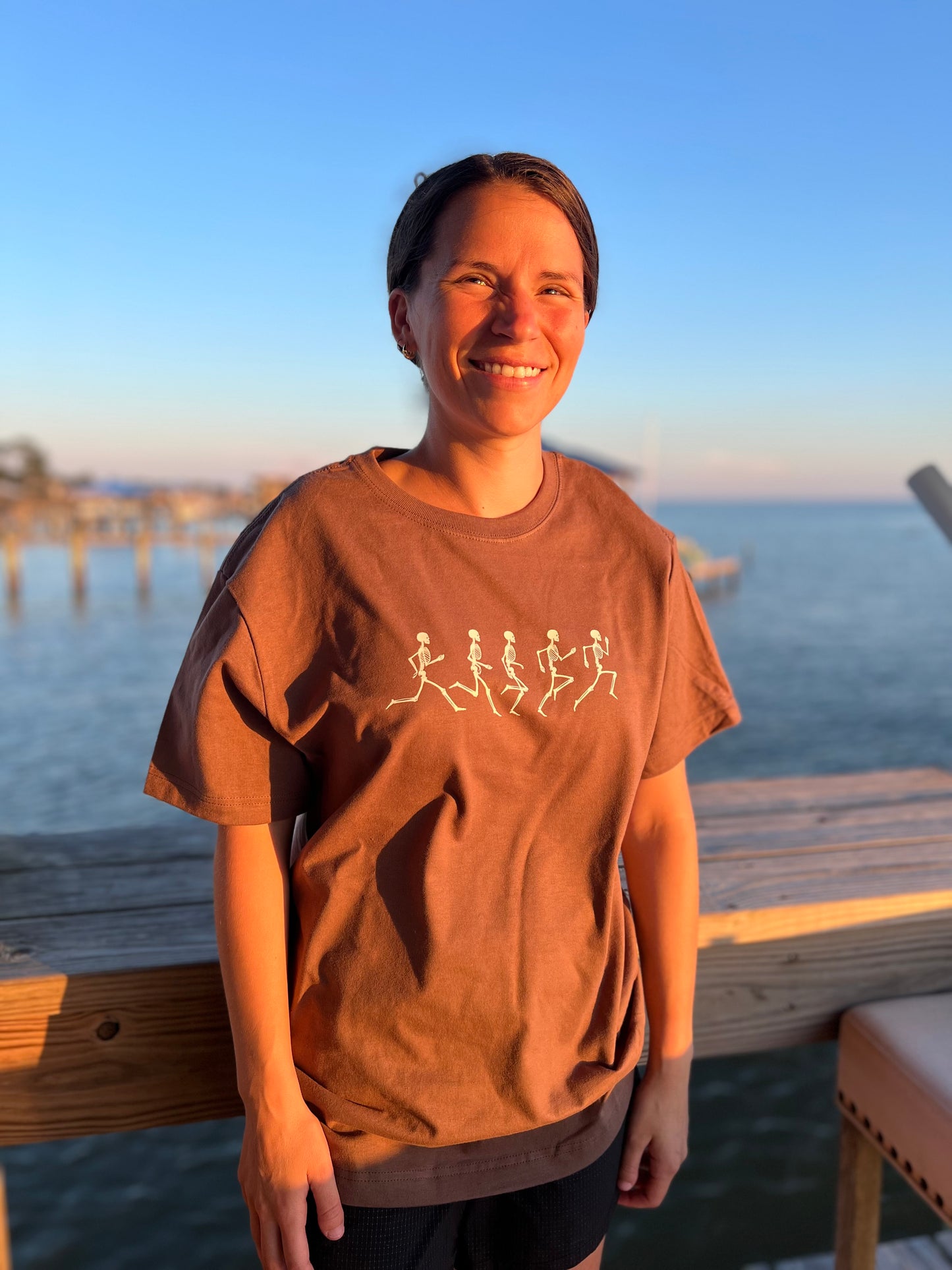 Running Skeleton Tshirt