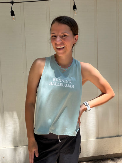 Running, Hallelujah Crop Tank