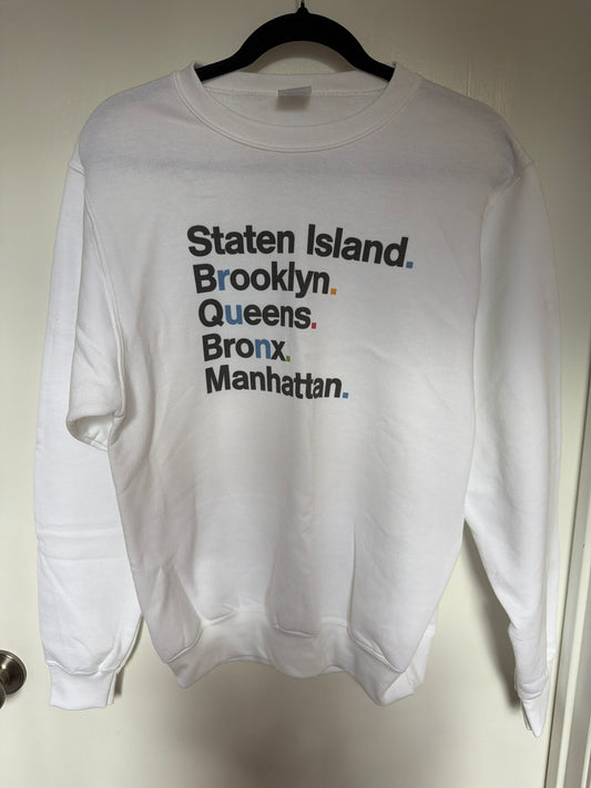 S NYC Marathon Sweatshirt