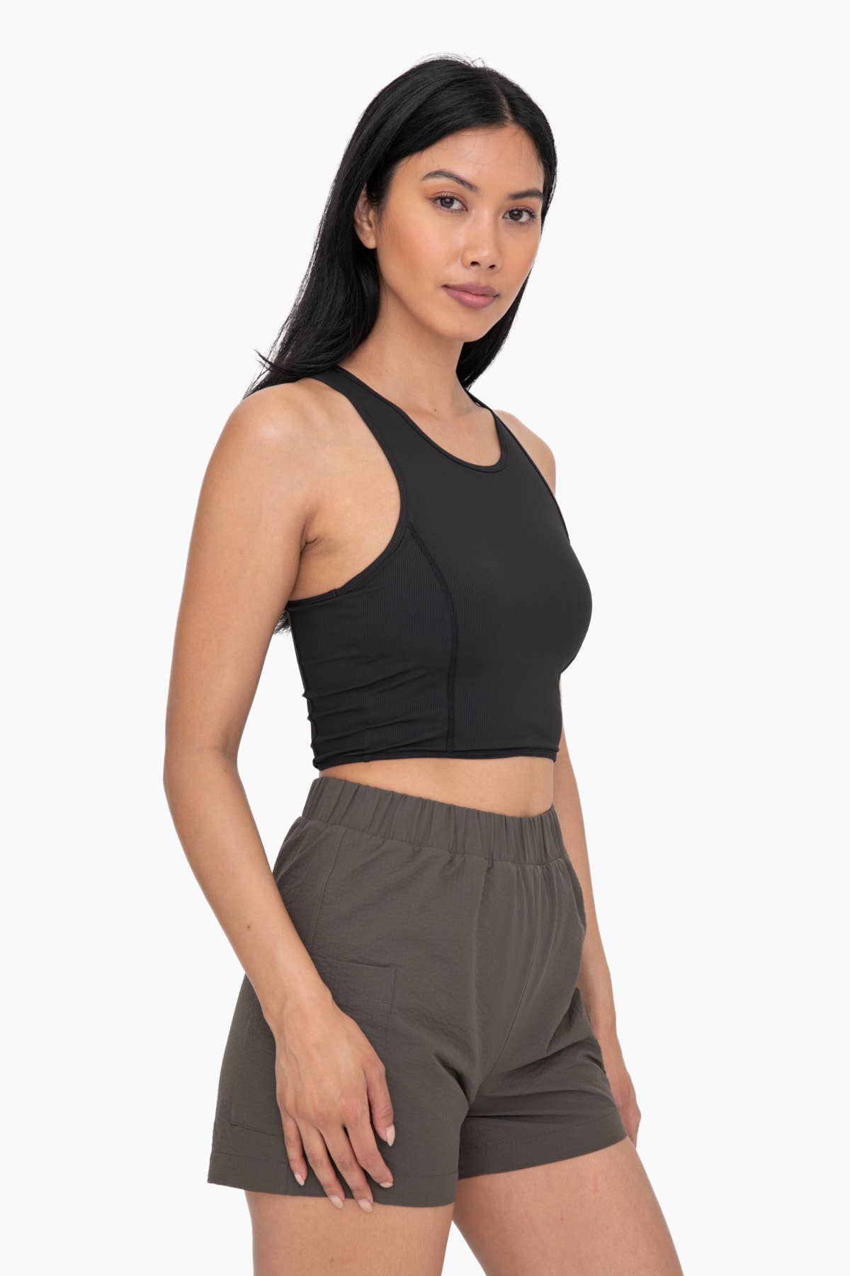 Racerback Cropped Top