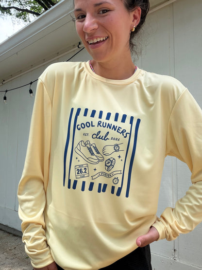 Cool Runners Club Performance Long Sleeve