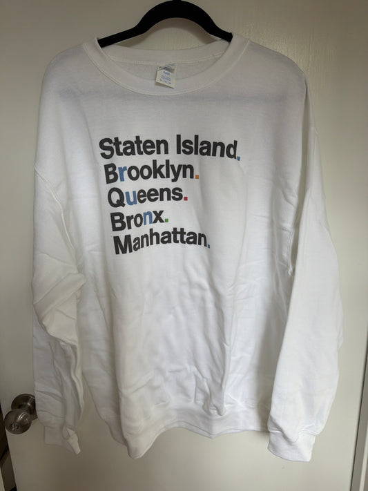 XL NYC Marathon Sweatshirt
