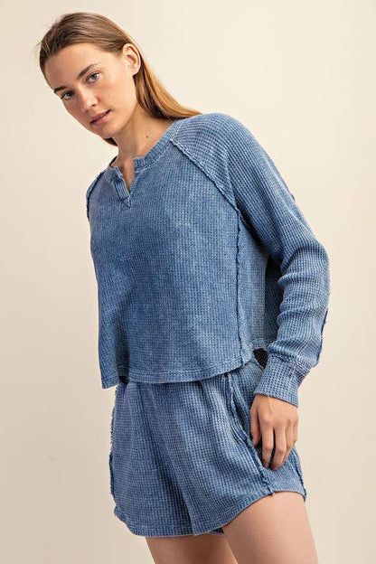Waffle Knit Set (Final Sale)