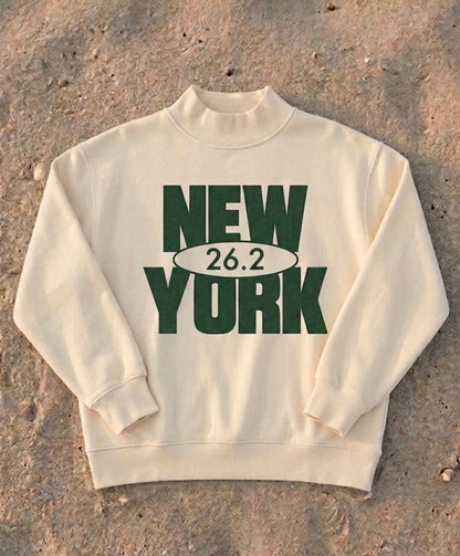 New York 26.2 Mock Neck Sweatshirt