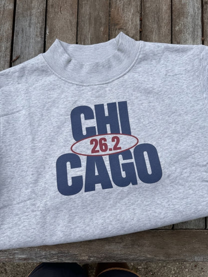 Chicago Mock Neck in Grey