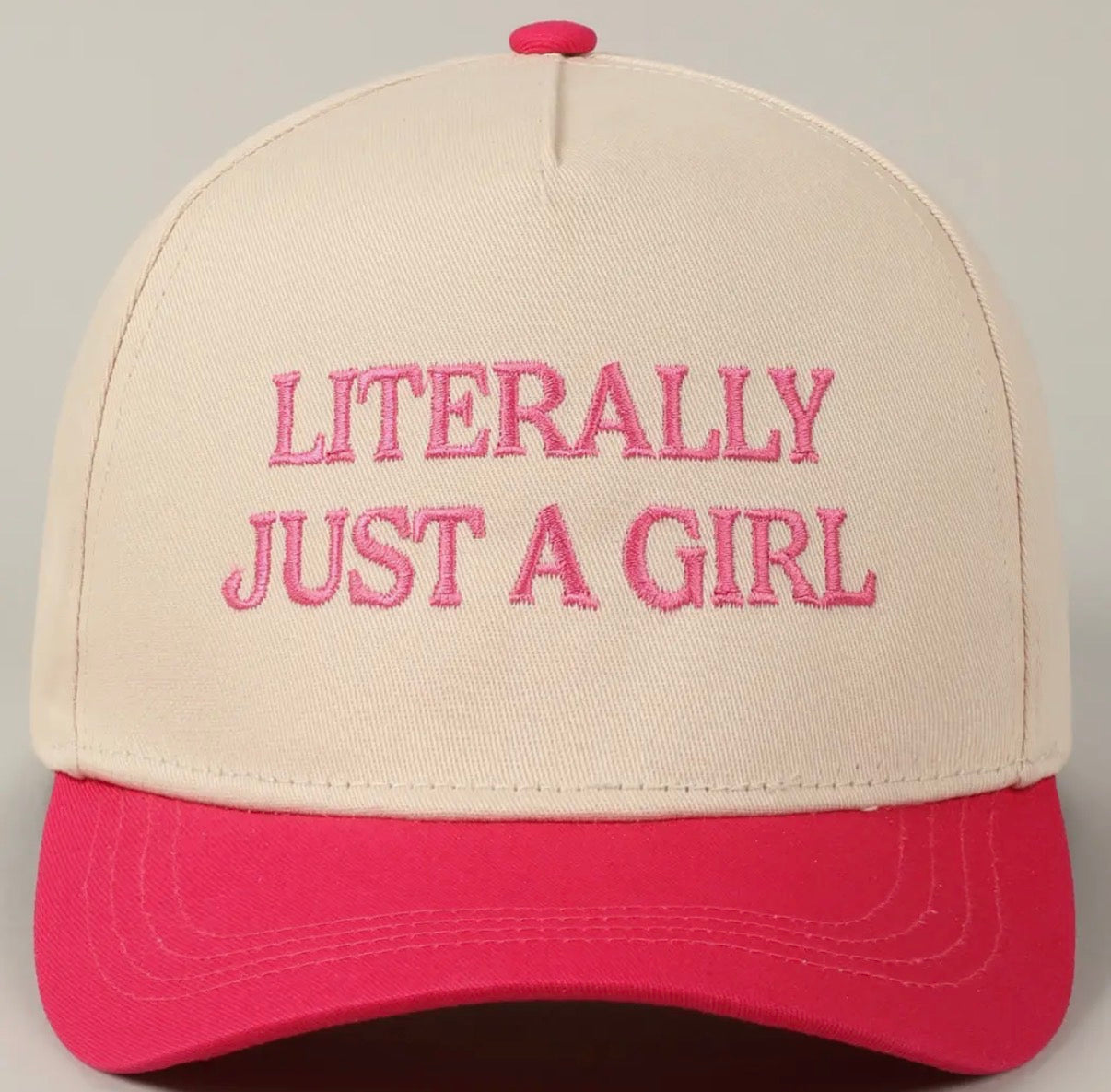 Literally Just A Girl Hat