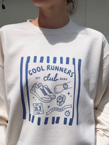 The Cool Runners Club Crew Sweatshirt