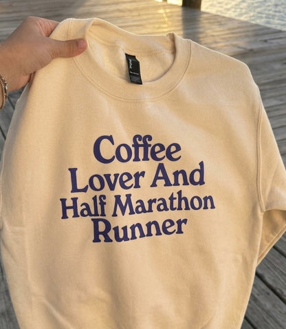 Customizable Lover and Runner Sweatshirt
