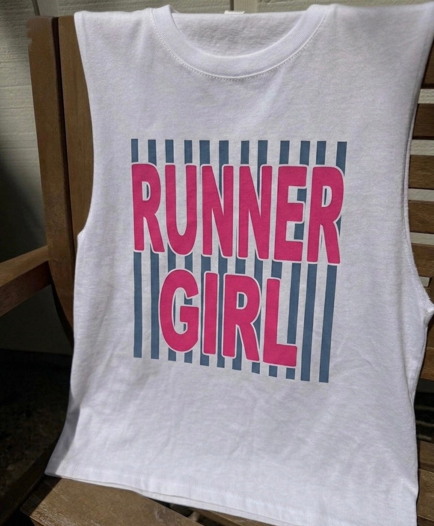 Runner Girl Crop Tank