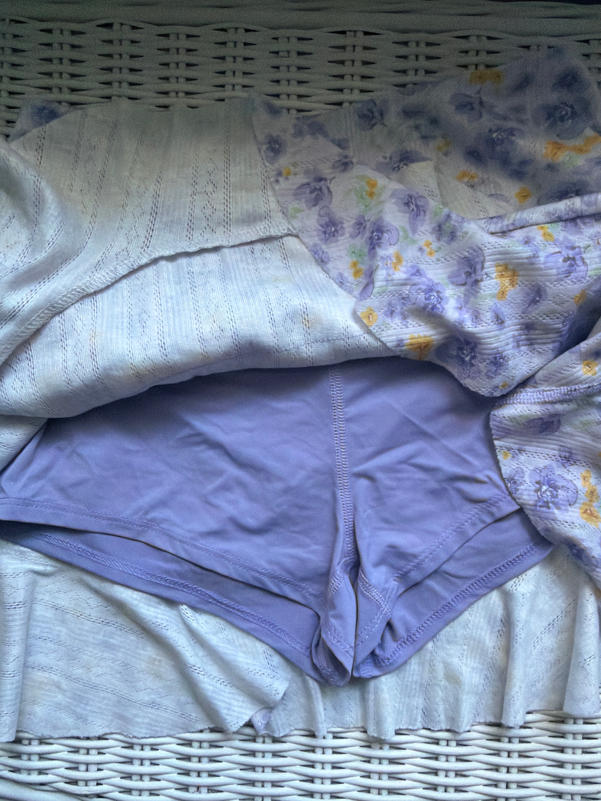 Size S Purple Workout Skirt