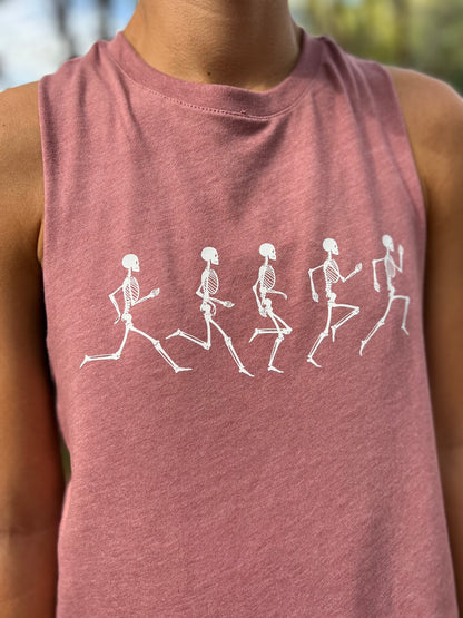 Skeleton Crop Tank