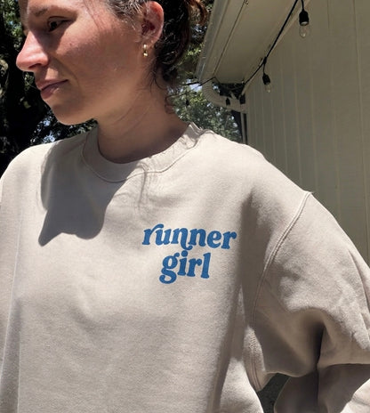 Hot Girls Run Half Marathons, Marathons, and Ultras Sweatshirt