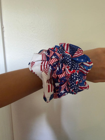 4th of July Scrunchies