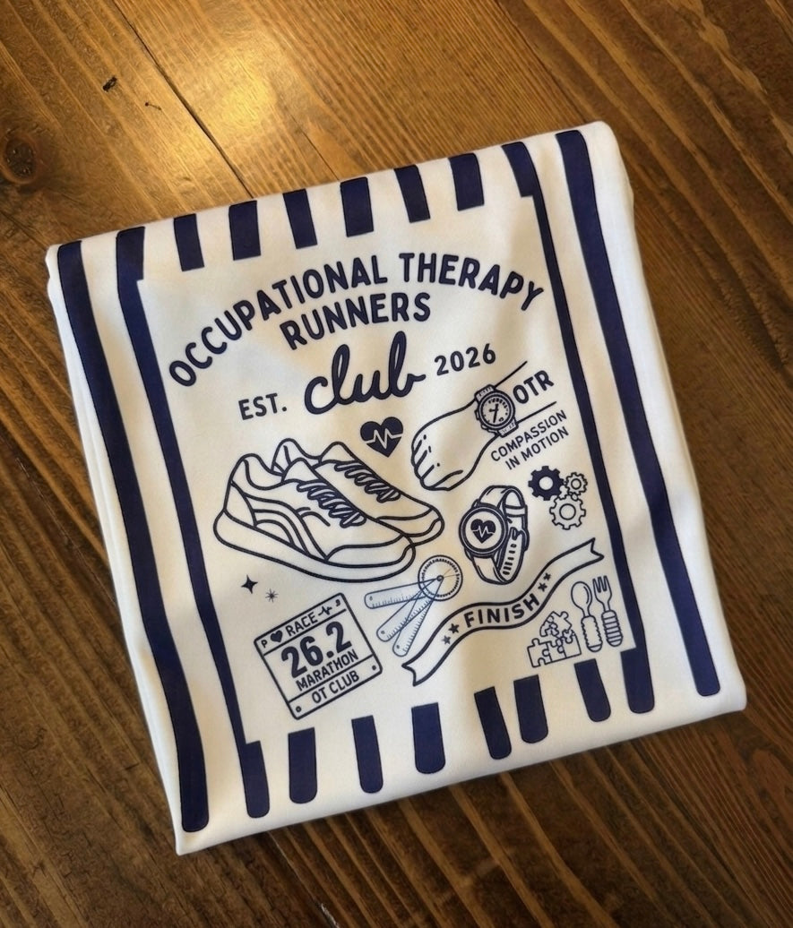 Occupational Therapy Runners Club Performance Tshirt