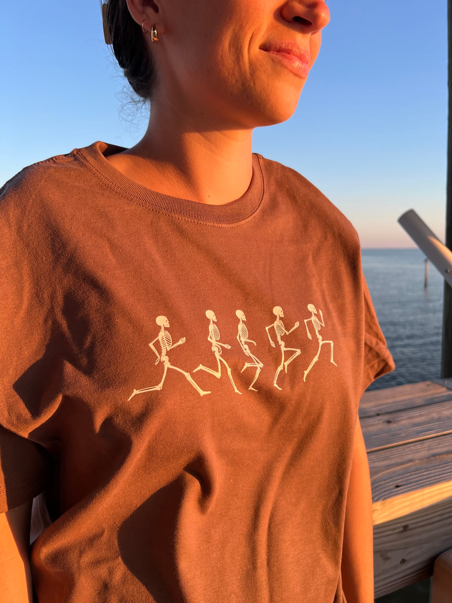 Running Skeleton Tshirt