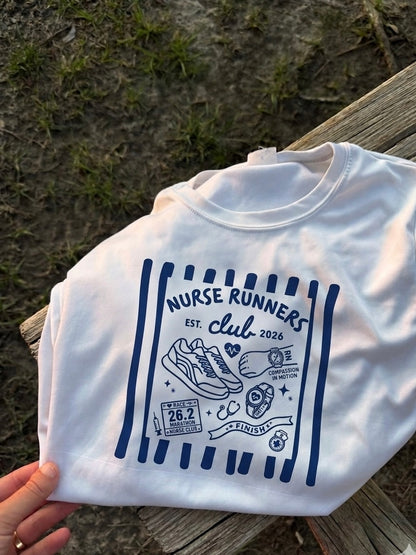 Nurse Runners Club Performance Tshirt
