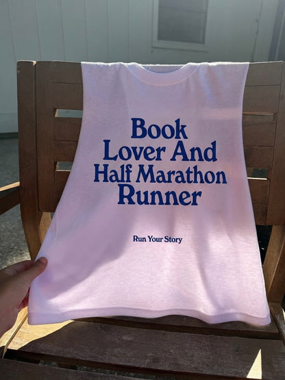 Book Lover Crop Tank