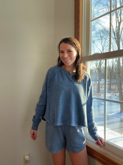 Waffle Knit Set (Final Sale)