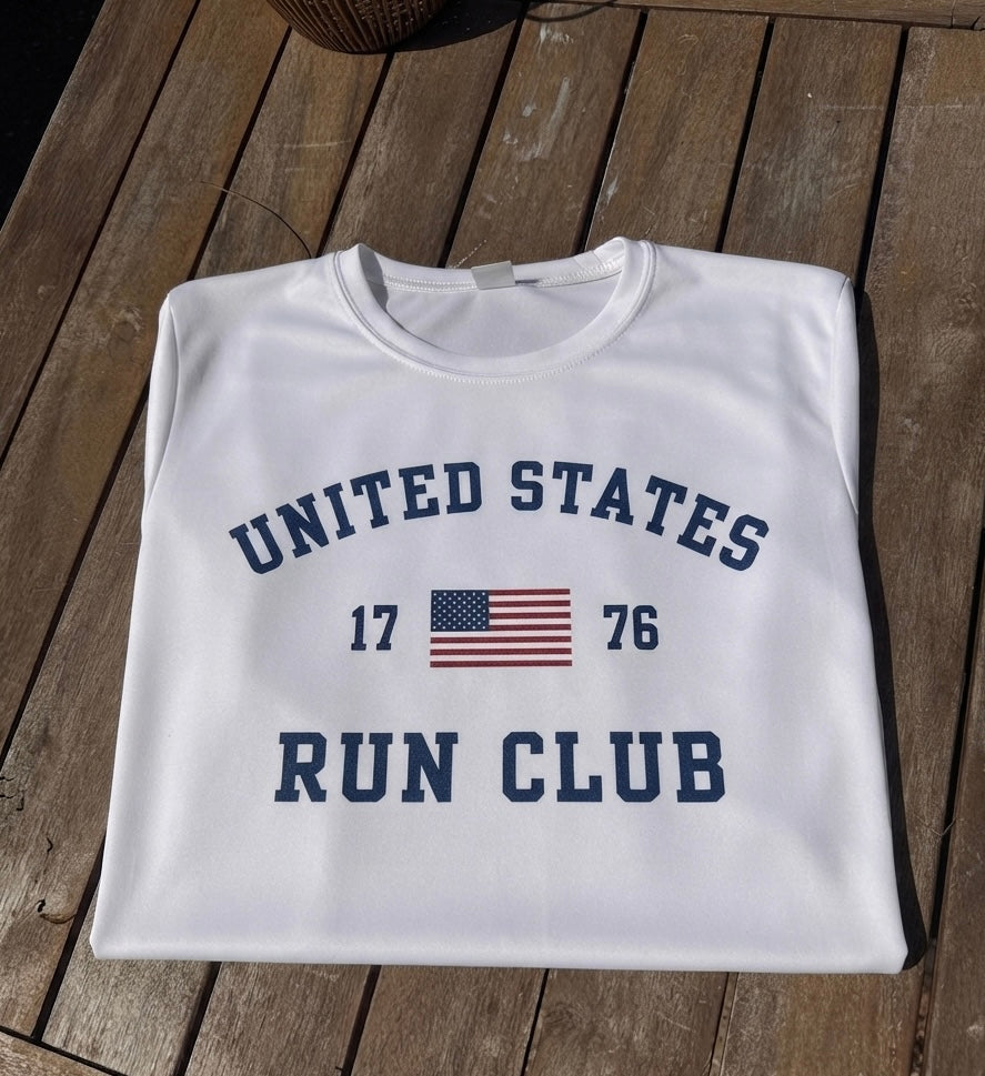 The United States Run Club Performance Tshirt