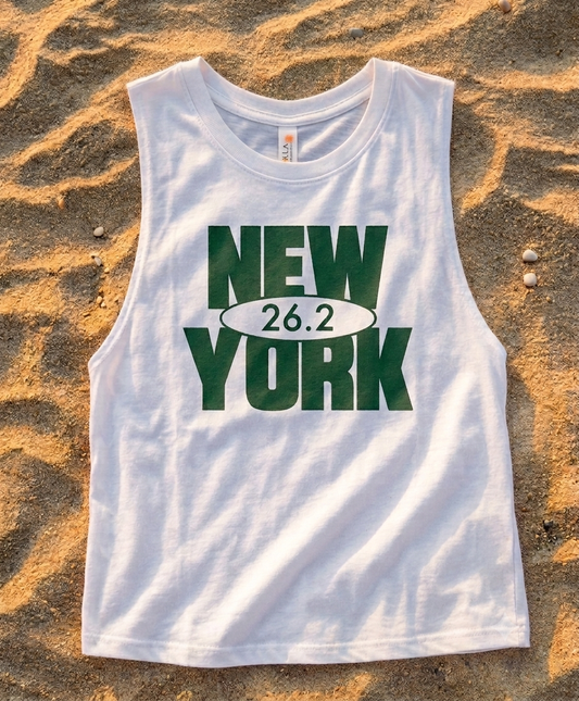 New York 26.2 Crop Tank