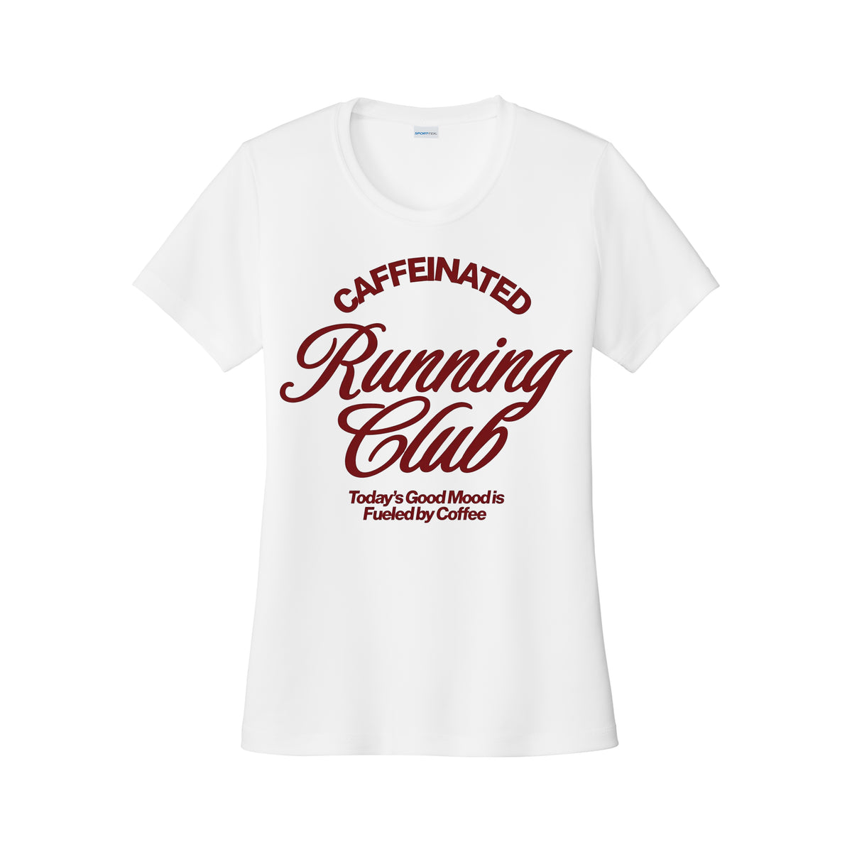 Caffeinated Running Club Performance Tshirt