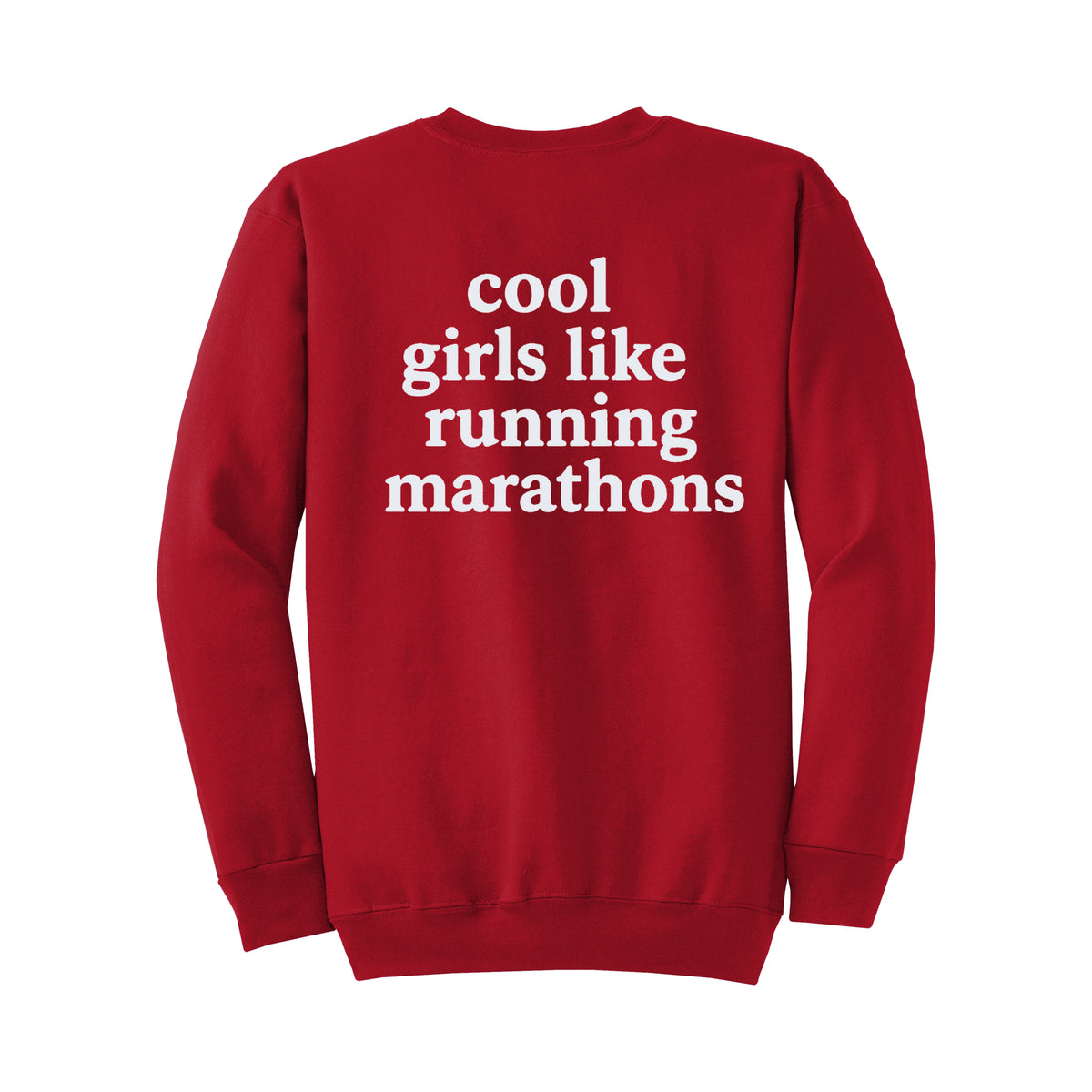 Cool Girls Like Running Sweatshirt