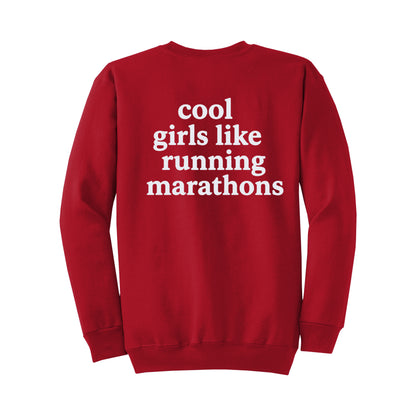 Cool Girls Like Running Sweatshirt