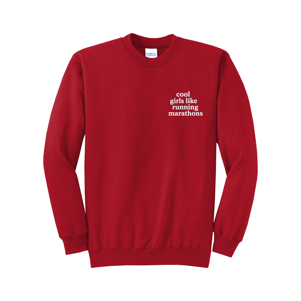 Cool Girls Like Running Sweatshirt
